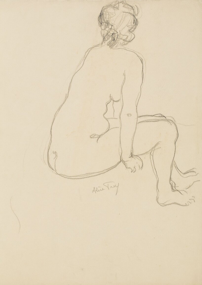 Female Nude Seated MSK Gent