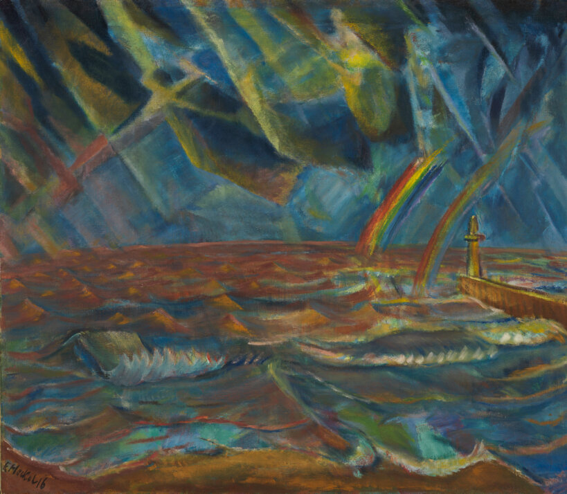 08 Erich Heckel Nordsee 1916 Brücke Museum Foto Nick Ash